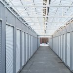Warehouse,For,Storing,Personal,Belongings.,Garages,Parking,For,Motorcycles.,Concept