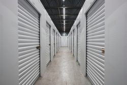 Self,Storage,Facility,,Metal,Doors,With,Locks.,Moving,,Storage,Concept.